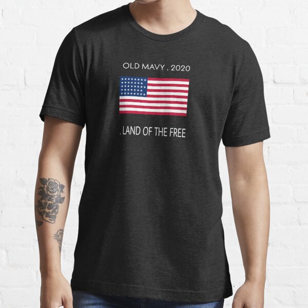 old navy 2020 flag shirt