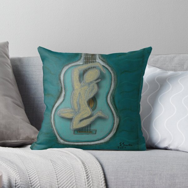 The Music Within Your Soul-V Throw Pillow