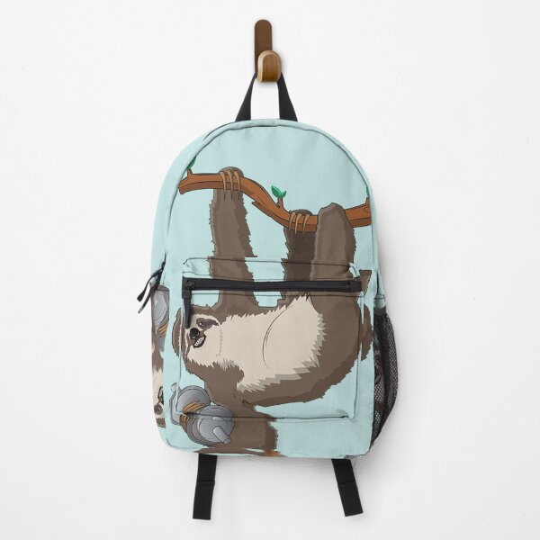 Item preview, Funny Sloth Holding a Dumbbell  designed and sold by unknownvirtuoso.