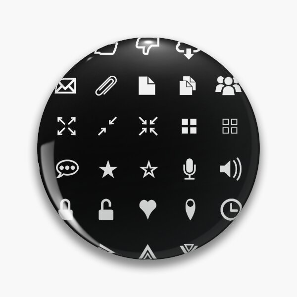 Item preview, Web Social Media Icons designed and sold by hobrath.