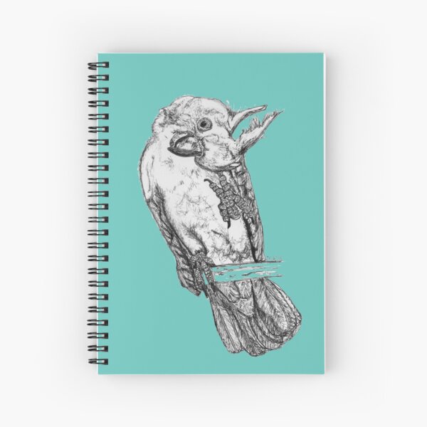 Frisky the Cockatoo Spiral Notebook