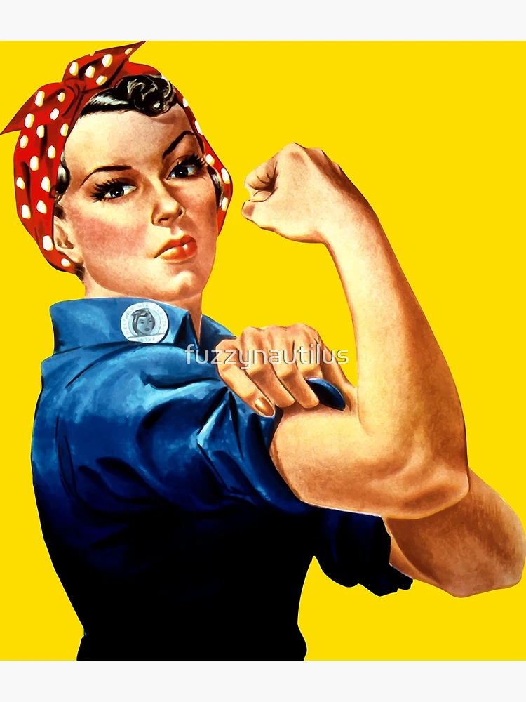 You Can Do It Rosie The Riveter Feminist Poster, Zazzle