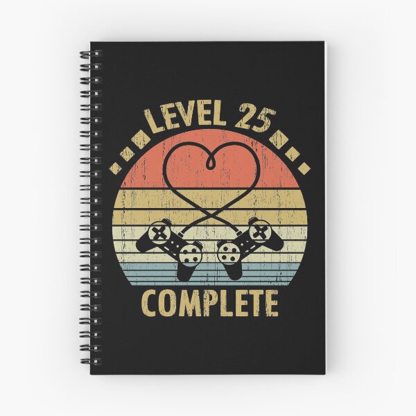 Item preview, Level 25 Complete - 25th Wedding Anniversary Gift Video Gamer designed and sold by nana1099.