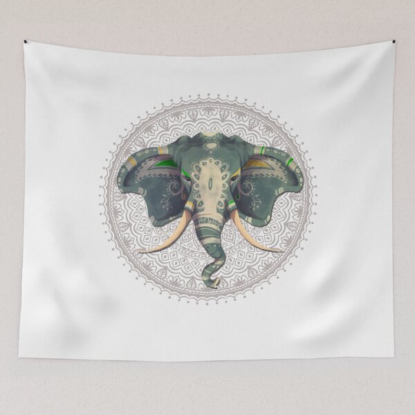 Item preview, Elephant Mandala designed and sold by Ninjawhere.
