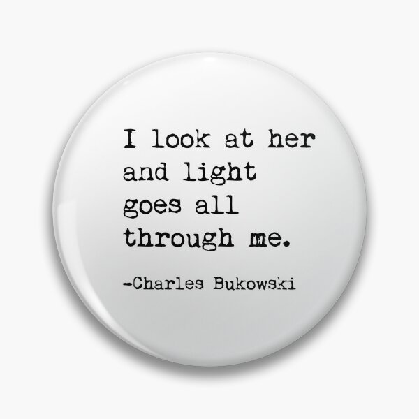 Item preview, Charles Bukowski Quote, Typewriter Quote  designed and sold by HeatherMoonArt.