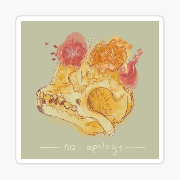 Item preview, No Apology designed and sold by crasscorvus.