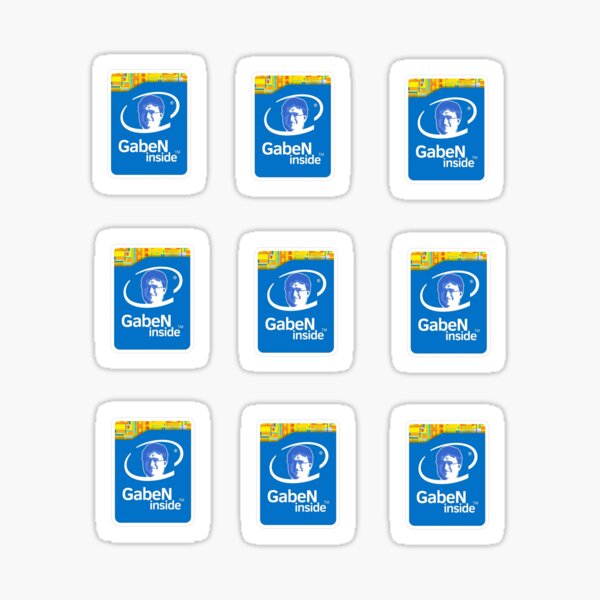 Gaben Inside (9 PACK - BEST VALUE) Sticker