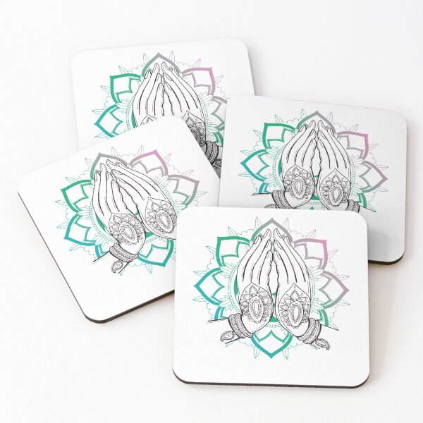 Item preview, Lotus Flower Prayer Hands designed and sold by Ninjawhere.
