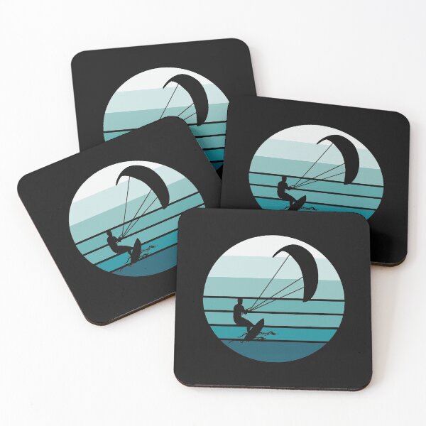 Item preview, Retro Kiteboarder - a cool design for people who love to Kiteboard designed and sold by EstelleStar.