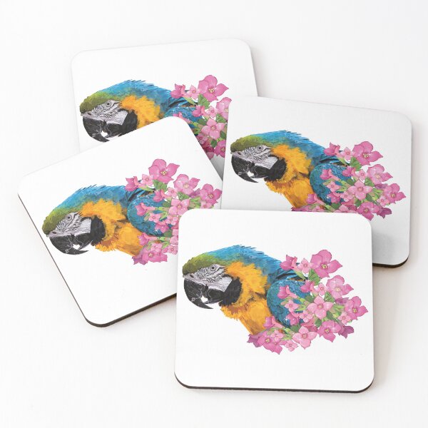 Item preview, Blue and yellow macaw designed and sold by obscurite.