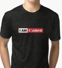 I AM CANON - Camera Shirt Tri-blend T-Shirt