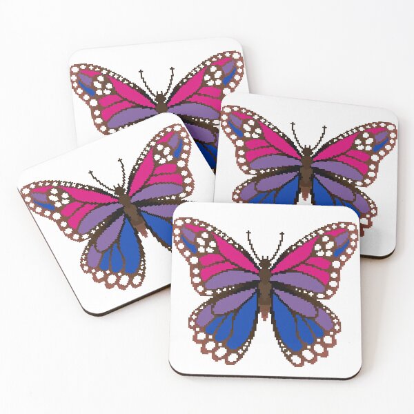 Artikelvorschau, Bi Pride Schmetterling entworfen und verkauft von MetallicWings15.