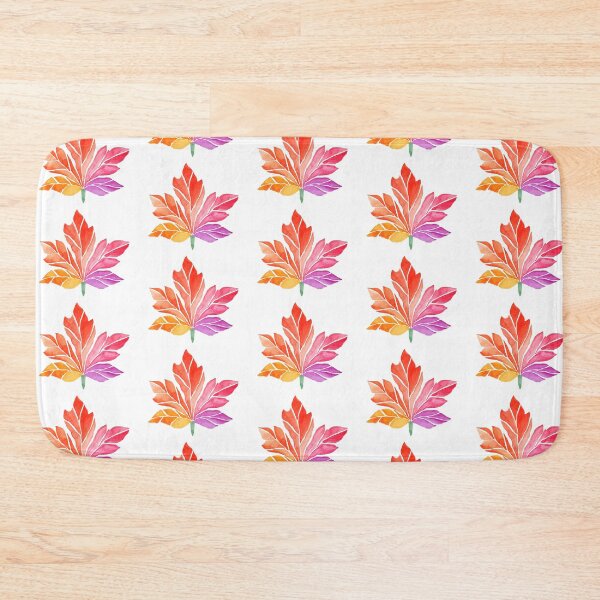 Item preview, Watercolor Multicolored Maple Leaf designed and sold by artichromadsgns.