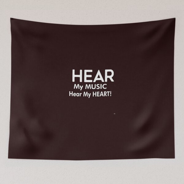 Item preview, HEAR MY MUSIC HEAR MY HEART! designed and sold by DoubleDSD.