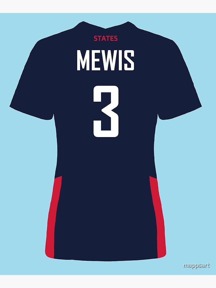 Alex Morgan Red USWNT Jersey Poster for Sale by mappsart