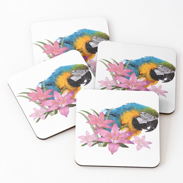 Item preview, Blue and yellow macaw designed and sold by obscurite.