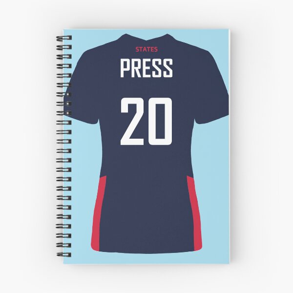 Item preview, Christen Press 2020 Away USWNT Jersey #20 designed and sold by mappsart.