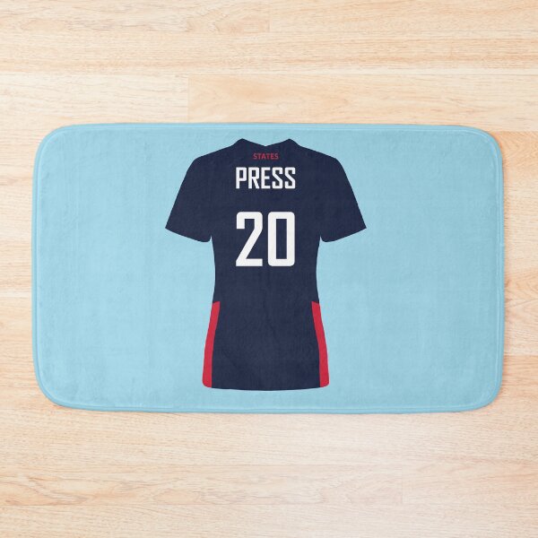 Item preview, Christen Press 2020 Away USWNT Jersey #20 designed and sold by mappsart.