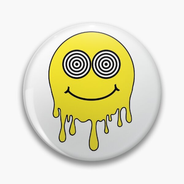 Artikelvorschau, Verrückte Augen Drippy Smiley entworfen und verkauft von potatoegoat.