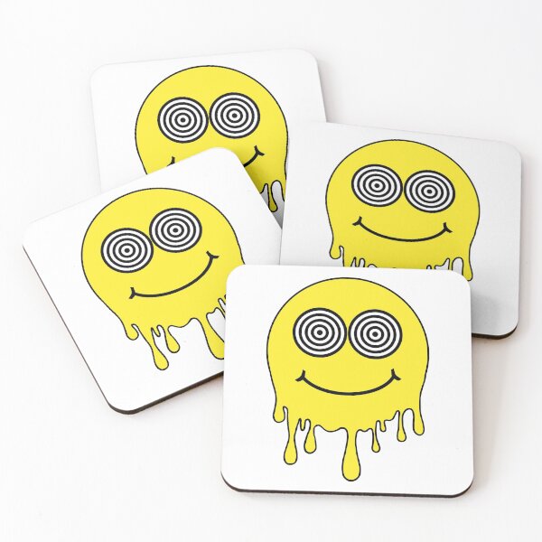 Item preview, Crazy Eyes Drippy Smiley designed and sold by potatoegoat.