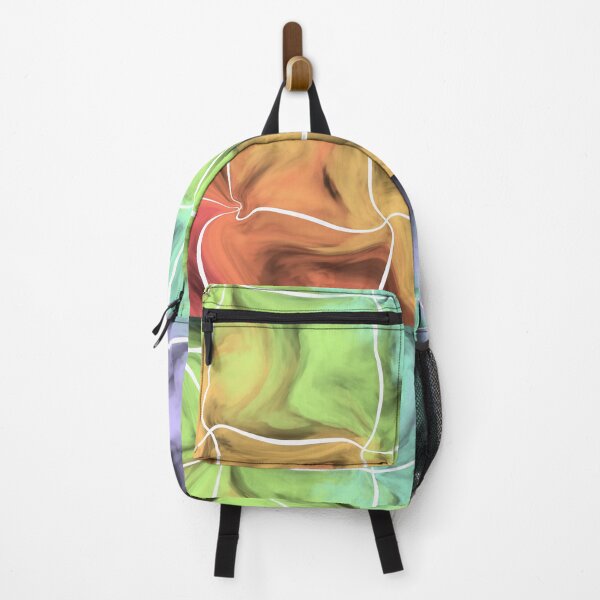 Item preview, Rainbow Distorted Grid designed and sold by hollydormer.