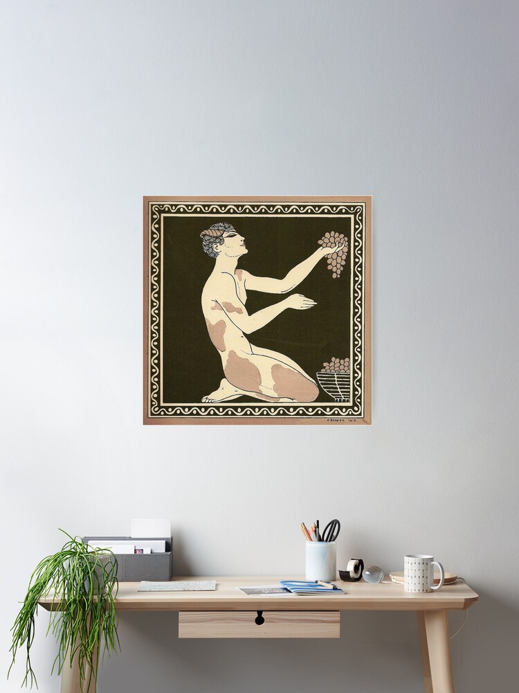 Thumbnail 1 of 3, Poster, Prélude à l’après-midi d’un faune by George Barbier, 1913 designed and sold by MeganSteer.