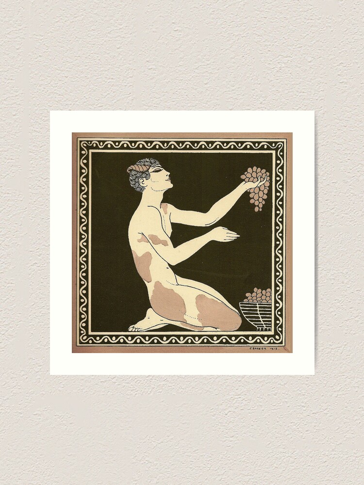 Alternate view of Prélude à l’après-midi d’un faune by George Barbier, 1913 Art Print