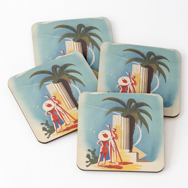 Item preview, Taormina Sicily vintage travel poster designed and sold by stickart-marek.