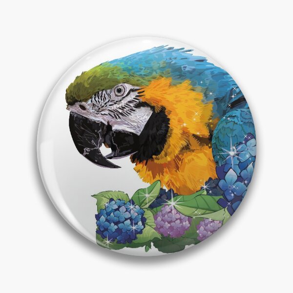 Item preview, Blue and yellow macaw designed and sold by obscurite.