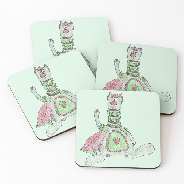 Item preview, Strawberry Super Hero designed and sold by ArtChildGalore.