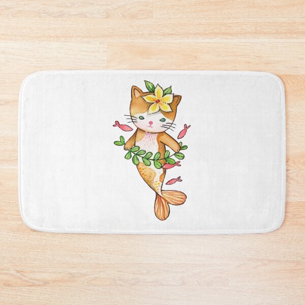 Item preview, Cat Mermaid- Purrmaid designed and sold by artsydenise.