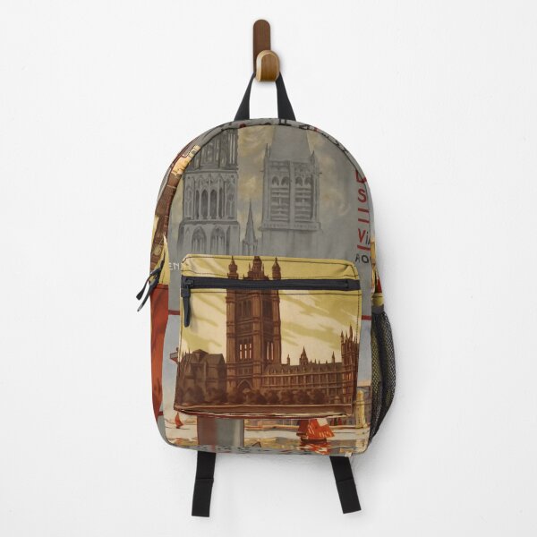 Item preview, OUEST London vintage travel poster designed and sold by stickart-marek.