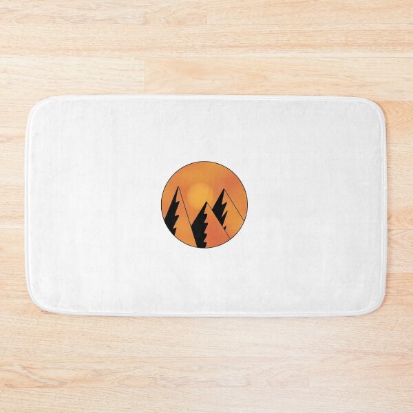 Item preview, Sunset Mountains designed and sold by logostickers.