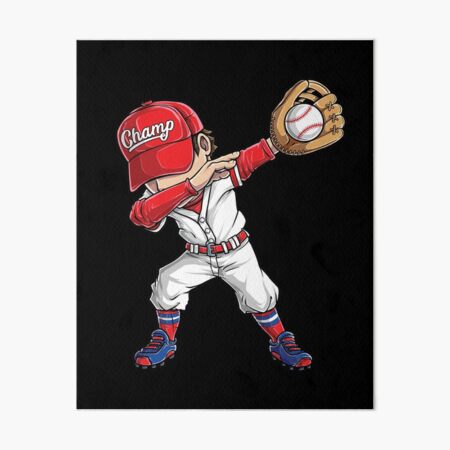 Dabbing Baseball Player Toddler T-Shirt