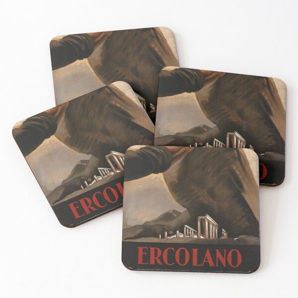 Item preview, ENIT Ercolano Napoli vintage travel poster designed and sold by stickart-marek.