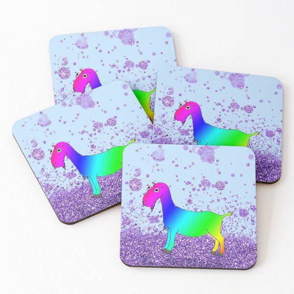 Item preview, Oddball Rainbow Goat designed and sold by potatoegoat.