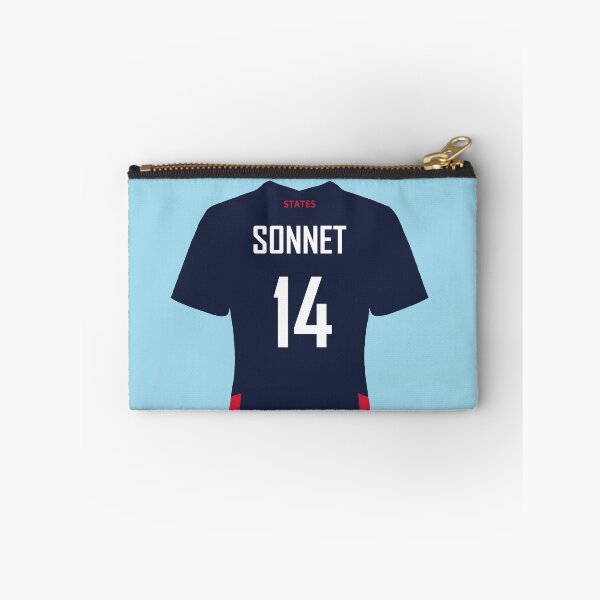 Item preview, Emily Sonnet 2020 Away USWNT Jersey #14 designed and sold by mappsart.