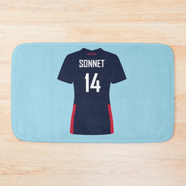 Item preview, Emily Sonnet 2020 Away USWNT Jersey #14 designed and sold by mappsart.