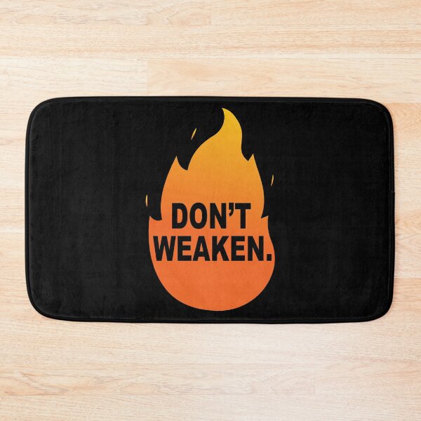 Item preview, Don't Weaken Shirt - Funny Face Mask Protector - Funny Tshirt Design Idea - Dopeness Fire Face Mask designed and sold by Vikingstorm.