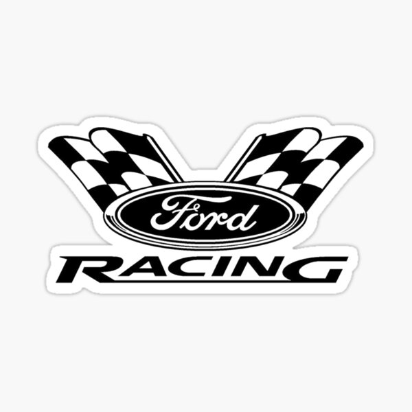 Courses de Ford Sticker