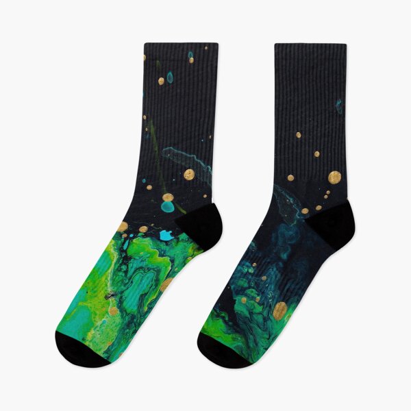 Item preview, Abstract painting -  Fireflies at night designed and sold by Ilze Lucero.