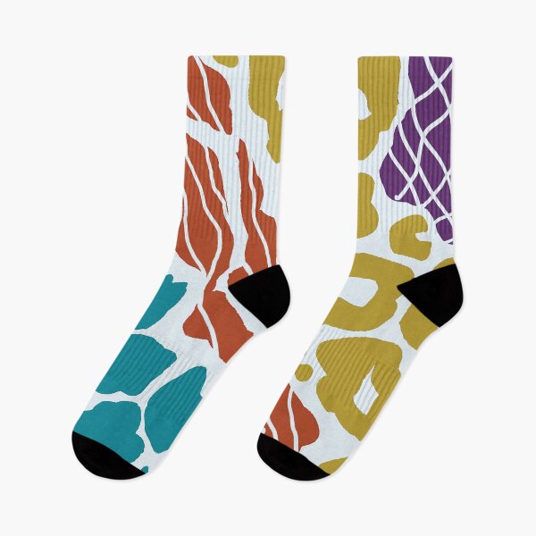 Item preview, Animal Skin Abstract in Primary Colors designed and sold by Leslie Rogers Todder.