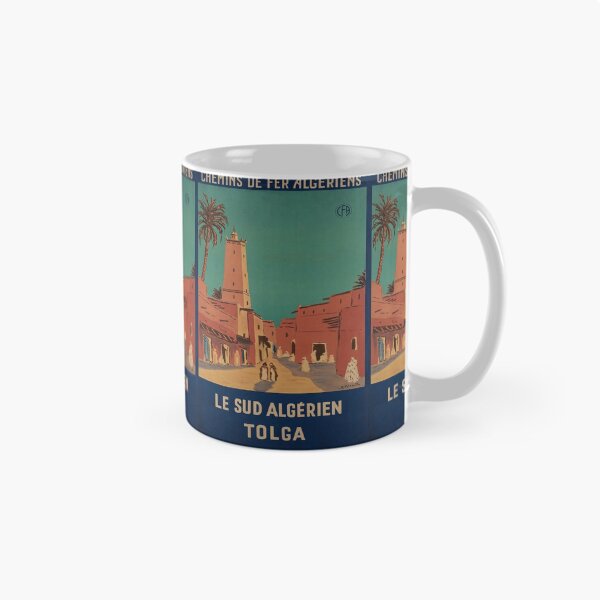 Artikelvorschau, Le Sud Algerien Tolga vintage travel poster entworfen und verkauft von stickart-marek.