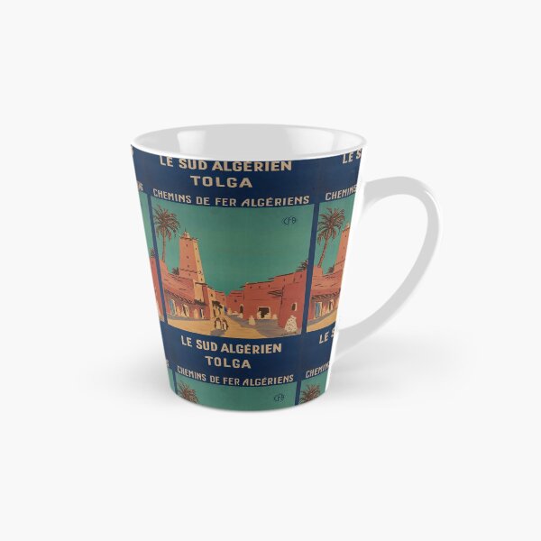 Artikelvorschau, Le Sud Algerien Tolga vintage travel poster entworfen und verkauft von stickart-marek.