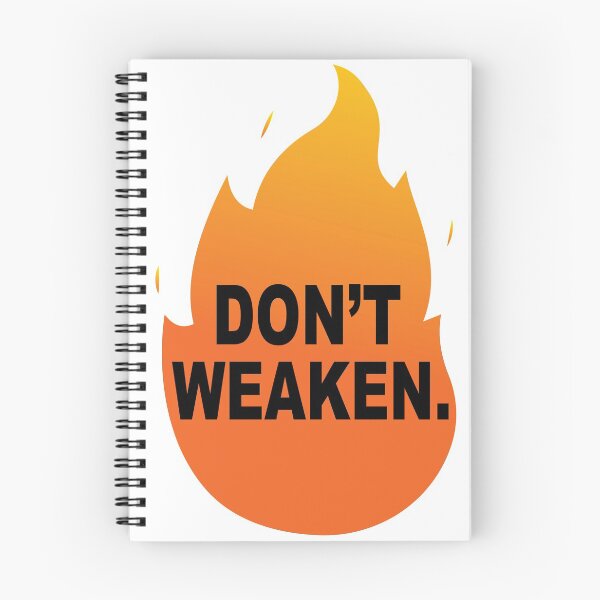 Item preview, Don't Weaken Shirt - Funny Face Mask Protector - Funny Tshirt Design Idea - Dopeness Fire Face Mask designed and sold by Vikingstorm.