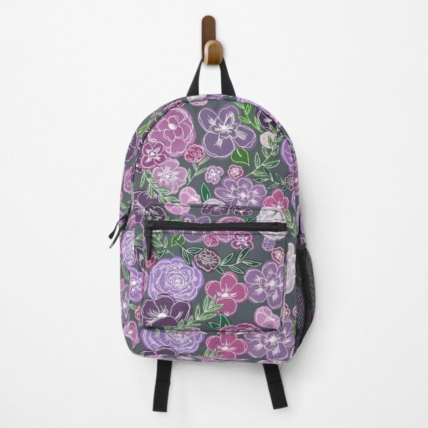 Item preview, Pink and Purple Wild Flowers designed and sold by cifamose.
