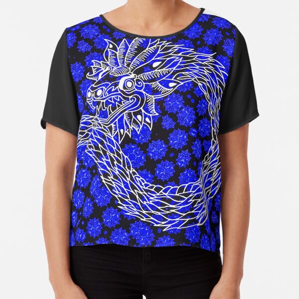 Dragon Chiffon Top