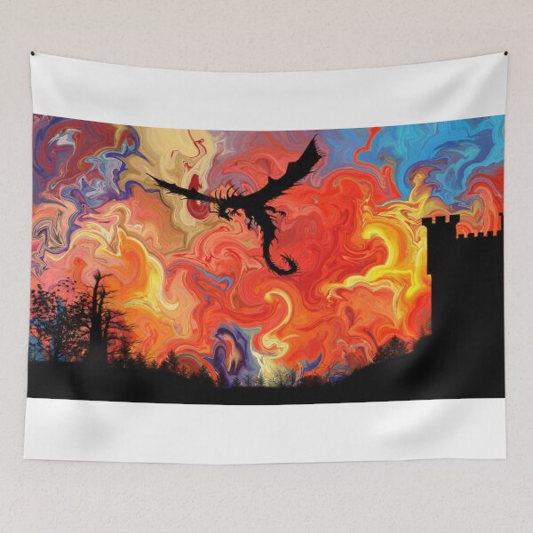 Item preview, Dragon Fire designed and sold by druidwolfart.
