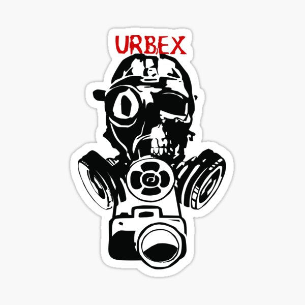 Item preview, Urban Exploration UrbEx Gas Mask Skull designed and sold by Charles Bodi.
