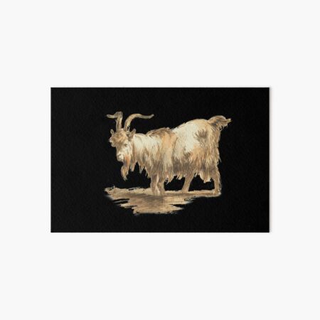 Goat Art Board Print